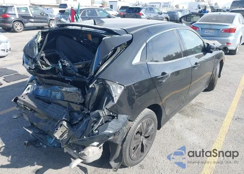 2017 Honda Civic Ex-L from USA, damaged, VIN SHHFK7H82HU428820